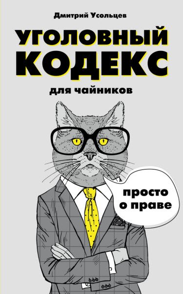 Дмитрий Усольцев. Уголовный кодекс для чайников (2016) RTF,FB2,EPUB,MOBI